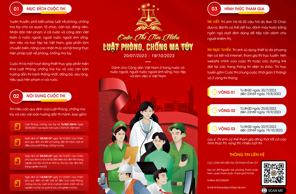 Phát động Cuộc thi tìm hiểu Luật Phòng, chống ma túy